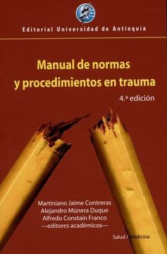 portada Manual de Normas y Procedimientos en Trauma