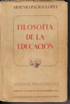 portada Filosofia de la Educacion