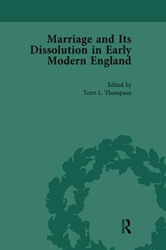 portada Marriage and Its Dissolution in Early Modern England, Volume 1