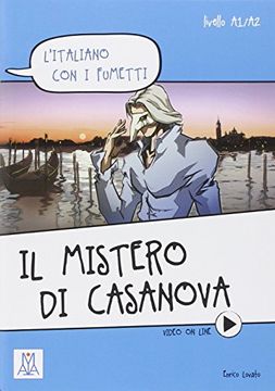 portada L'italiano Con I Fumetti: Il Mistero Di Casanova