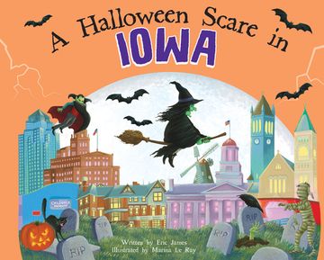 portada A Halloween Scare in Iowa (en Inglés)