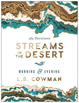 portada Streams in the Desert Morning and Evening: 365 Devotions (en Inglés)