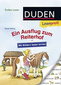 portada Ein Ausflug zum Reiterhof. Mit Bildern Lesen Lernen. (en Alemán)