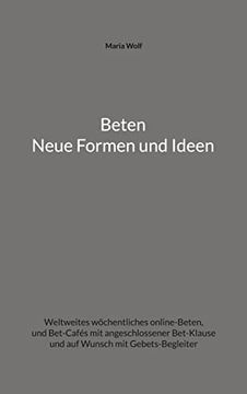 portada Beten - Neue Formen und Ideen (en Alemán)