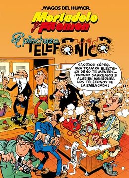 portada Mortadelo y Filemón. El Pinchazo Telefónico (Magos del Humor 55)