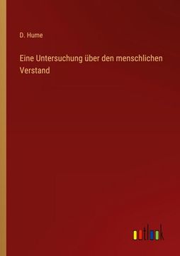 portada Eine Untersuchung über den menschlichen Verstand (in German)