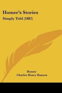 portada homer's stories: simply told (1882)