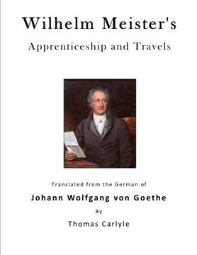 portada Wilhelm Meister's Apprenticeship and Travels (en Inglés)