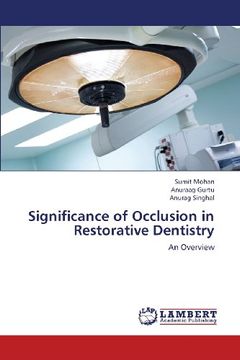 portada Significance of Occlusion in Restorative Dentistry