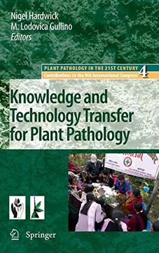 portada Knowledge and Technology Transfer for Plant Pathology (Plant Pathology in the 21St Century) (en Inglés)
