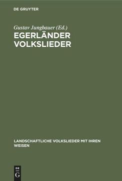portada Egerländer Volkslieder (en Alemán)