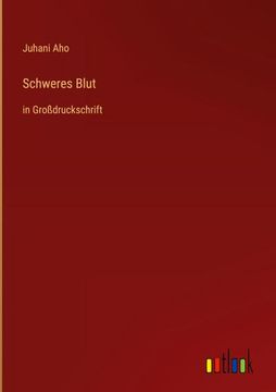 portada Schweres Blut: in Großdruckschrift (en Alemán)