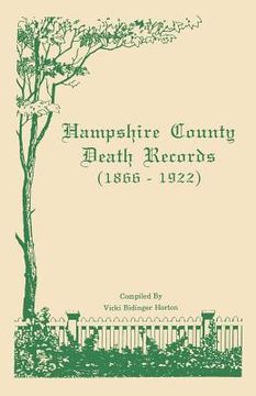 portada Hampshire County [West Virginia] Death Records (en Inglés)