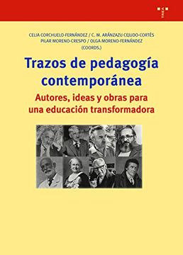 portada Trazos de Pedagogía Contemporánea: Autores, Ideas y Obras Para una Educación Transformadora