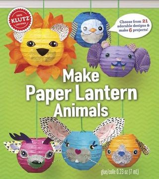 portada Paper Lantern Animals (Klutz) (en Inglés)