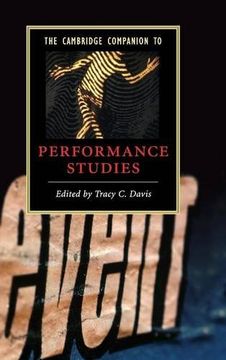 portada The Cambridge Companion to Performance Studies Hardback (Cambridge Companions to Literature) (en Inglés)