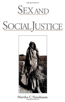 portada Sex and Social Justice (en Inglés)