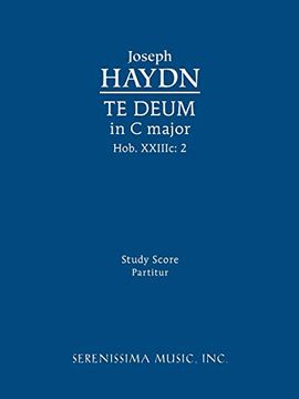 portada Te Deum in c Major, Hob. Xxiiic. 2: Study Score (in Latin)
