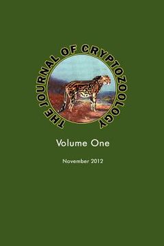 portada the journal of cryptozoology: volume one (in English)