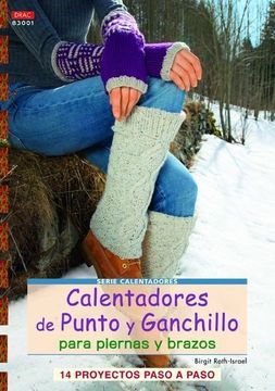 portada Calentadores de Punto y Ganchillo Para Piernas y Brazos (in Spanish)