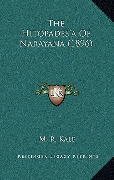 portada the hitopades'a of narayana (1896) (in English)