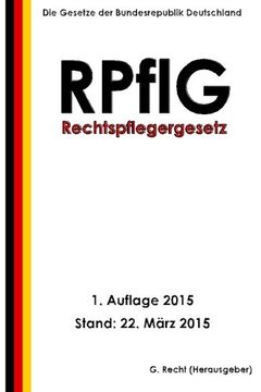 portada Rechtspflegergesetz (RPflG) (German Edition)