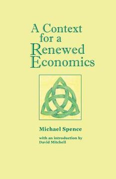 portada A Context for a Renewed Economics (in English)
