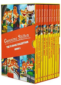 portada Geronimo Stilton: The 10 Book Collection (Series 5) (Geronimo Stilton - Series 5) 