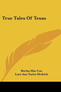 portada true tales of texas (en Inglés)