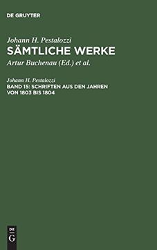 portada Schriften aus den Jahren von 1803 bis 1804 (in German)