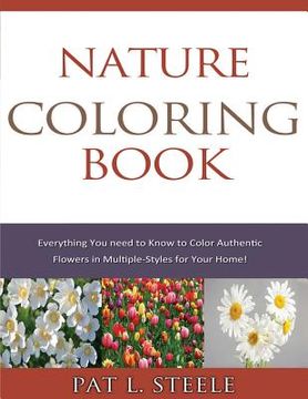 portada Nature Coloring Book (en Inglés)