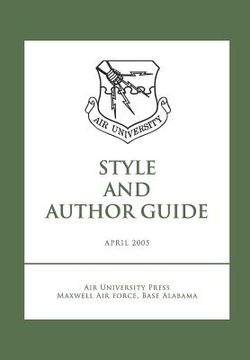 portada Air University Style and Author Guide (en Inglés)