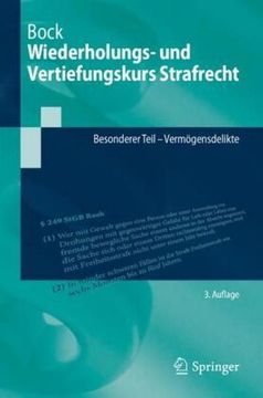 portada Wiederholungs- und Vertiefungskurs Strafrecht (in German)