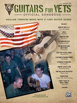 portada Guitars for Vets---Official Songbook: Healing Through Music with 31 Easy Guitar Songs (in English)