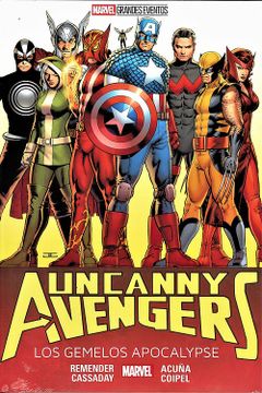 portada Uncanny Avengers: Los Gemelos Apocalypse - Marvel
