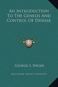 portada an introduction to the genesis and control of disease