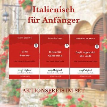 portada Italienisch für Anfänger (Mit 3 mp3 Audio-Cds) - Lesemethode von Ilya Frank - Zweisprachige Ausgabe Italienisch-Deutsch