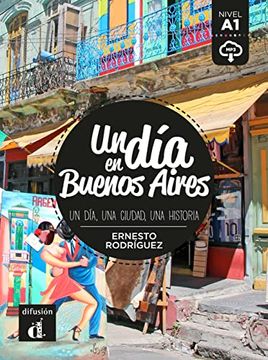portada Un día en Buenos Aires: Buch + Audio Online