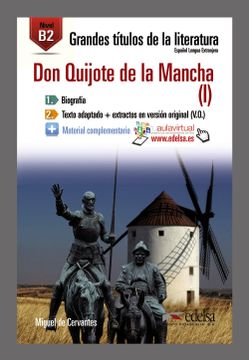 portada Don Quijote de la Mancha. Con Espansione Online: Gtl b2 - don Quijote i: 1 (Lecturas - Jóvenes y Adultos - Grandes Títulos de la Literatura - Nivel b2)