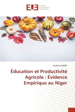 portada Éducation et Productivité Agricole: Évidence Empirique au Niger (in French)