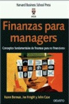 portada Finanzas para managers: Conceptos fundamentales de finanzas para no financieros (in Spanish)