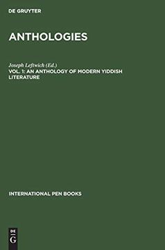 portada An Anthology of Modern Yiddish Literature (International pen Books) (en Inglés)