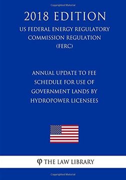 portada Annual Update to fee Schedule for use of Government Lands by Hydropower Licensees (in English)