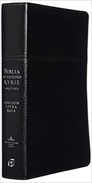 portada Biblia de Estudio Ryrie Ampliada: Duo-Tono Negro