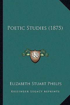 portada poetic studies (1875) (en Inglés)