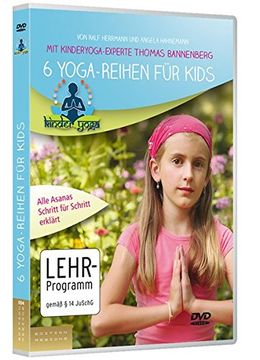 portada 6 Yoga-Reihen für Kids: Dvd mit Kinderyoga-Experte Thomas Bannenberg (en Alemán)