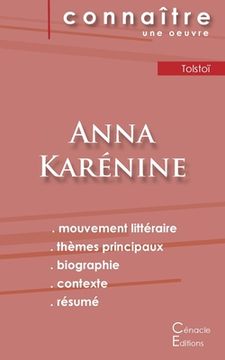 portada Fiche de lecture Anna Karénine de Léon Tolstoï (analyse littéraire de référence et résumé complet) (in French)