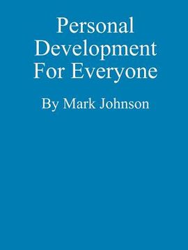 portada personal development for everyone (en Inglés)
