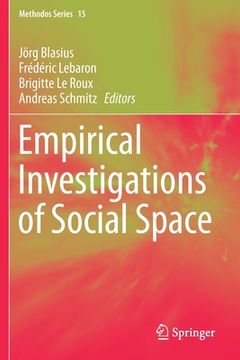 portada Empirical Investigations of Social Space (en Inglés)