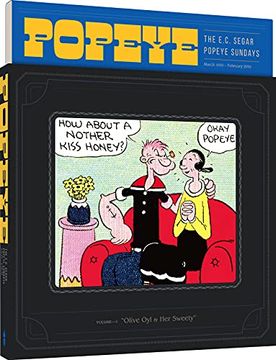 portada Popeye Volume 1: Olive oyl & her Sweety (The e. C. Segar Popeye Sundays) 